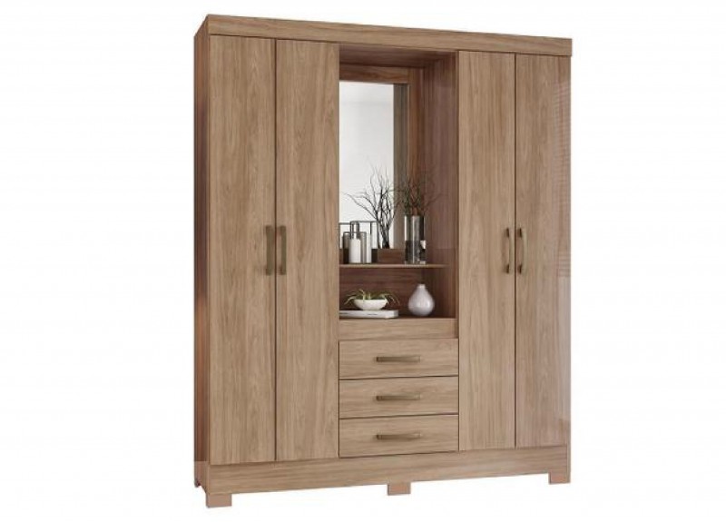 ARMOIRE CAMPBELL REF B24-198 (2PC) 4 PTS 3TIRS JE